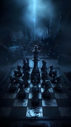 Chess Black Army iPhone Wallpaper 4K  iPhone Wallpapers