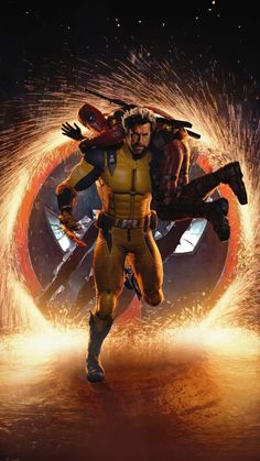 Deadpool and Wolverine in Deadpool 3 iPhone Wallpaper 4K  iPhone Wallpapers