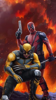Wolverine and Deadpool Unstoppable iPhone Wallpaper 4K  iPhone Wallpapers