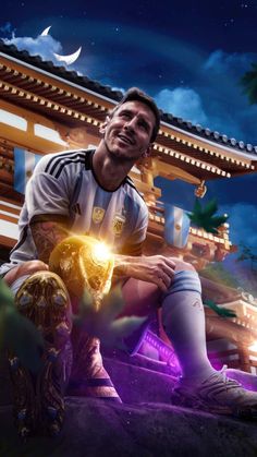 Messi with Trophy iPhone Wallpaper 4K  iPhone Wallpapers