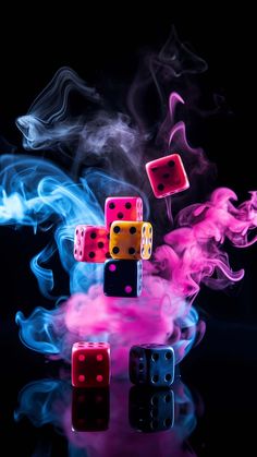 Smoke Dices iPhone Wallpaper 4K  iPhone Wallpapers