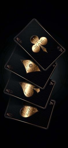 Black Poker Cards iPhone Wallpaper 4K  iPhone Wallpapers