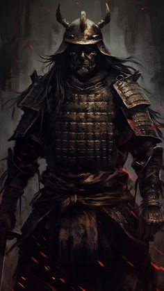 Black Samurai Warrior iPhone Wallpaper 4K  iPhone Wallpapers