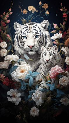 White Tiger iPhone Wallpaper 4K  iPhone Wallpapers