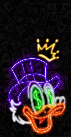 Scrooge McDuck Money iPhone Wallpaper 4K  iPhone Wallpapers