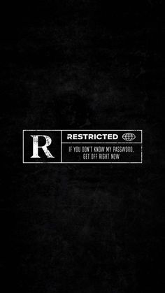 Restricted Access iPhone Wallpaper 4K  iPhone Wallpapers