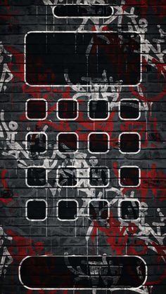 iPhone 15 Pro Dynamic Island Graffiti App Dock  iPhone Wallpapers