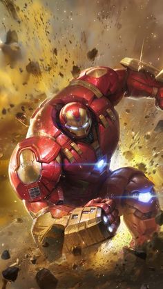 The Iron Hulkbuster iPhone Wallpaper 4K  iPhone Wallpapers