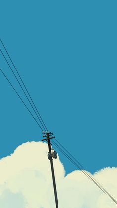 Electric Pole iPhone Wallpaper 4K  iPhone Wallpapers