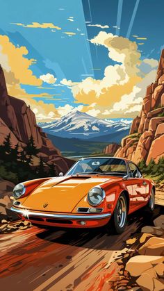 Porsche Classic Car iPhone Wallpaper 4K  iPhone Wallpapers
