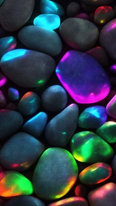 Colorful Stones iPhone Wallpaper 4K  iPhone Wallpapers