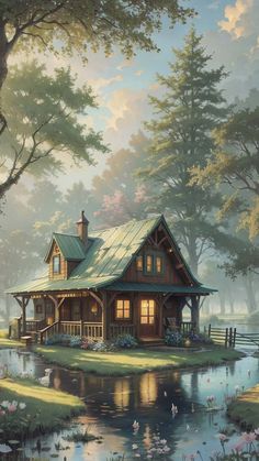 House in Nature iPhone Wallpaper 4K  iPhone Wallpapers