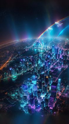 Ai City iPhone Wallpaper 4K  iPhone Wallpapers