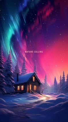 Snow House iPhone Wallpaper 4K  iPhone Wallpapers