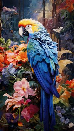 Macaw Parrot iPhone Wallpaper 4K  iPhone Wallpapers