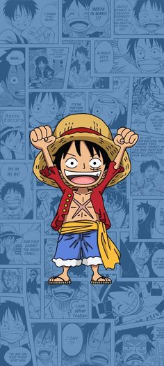 Luffy Comic iPhone Wallpaper 4K  iPhone Wallpapers