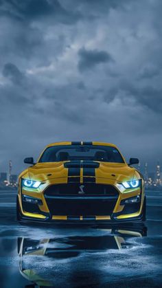 Sunny speedster ford mustang iPhone Wallpaper 4K  iPhone Wallpapers