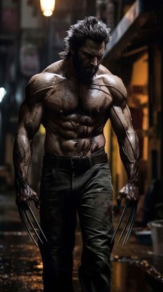 Wolverine Flexing Muscles iPhone Wallpaper 4K  iPhone Wallpapers