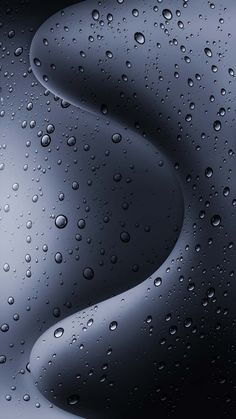 iPhone 15 Pro Titanium Water Drops Wallpaper  iPhone Wallpapers