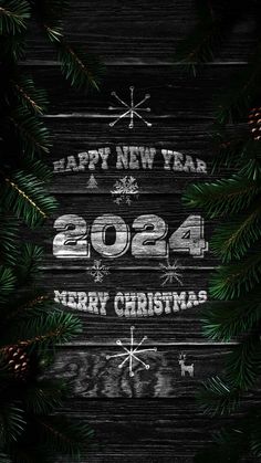 Happy New Year 2024 iPhone Wallpaper 4K  iPhone Wallpapers