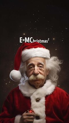 Christmas Einstein iPhone Wallpaper  iPhone Wallpapers
