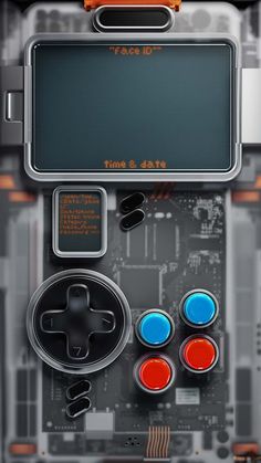 iPhone Dynamic Island Retro Game Controller  iPhone Wallpapers