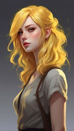 Girl with Golden Hairs iPhone Wallpaper  iPhone Wallpapers