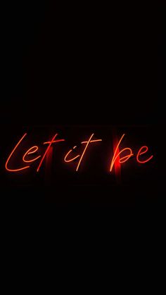 Let it be iPhone Wallpaper  iPhone Wallpapers