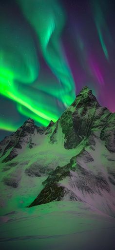 Northern Lights Aurora Mountains iPhone Wallpaper  iPhone Wallpapers