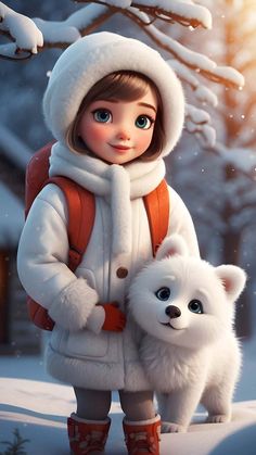 Little Girl and Puppy Christmas iPhone Wallpaper  iPhone Wallpapers