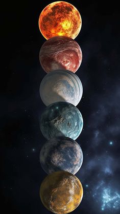 Solar System Planets iPhone Wallpaper  iPhone Wallpapers