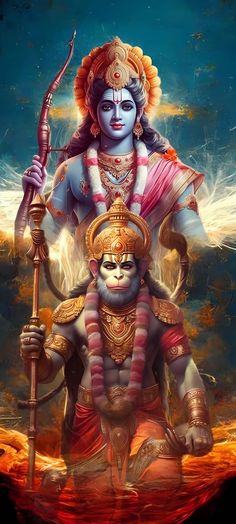 Shree Ram and Hanuman ji iPhone Wallpaper  iPhone Wallpapers
