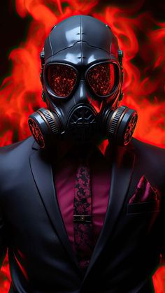 Gas Mask Man iPhone Wallpaper  iPhone Wallpapers