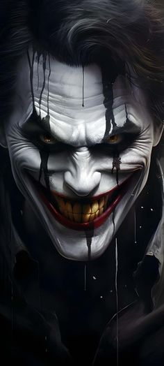 Joker Smile iPhone Wallpaper