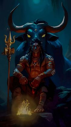 Lord Shiva Nandi iPhone Wallpaper