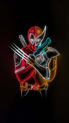 Deadpool and wolverine showcase iPhone Wallpaper HD