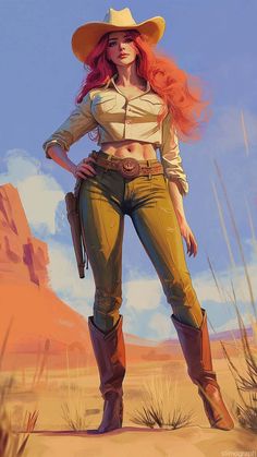 Jean Grey Cowgirl iPhone Wallpaper HD