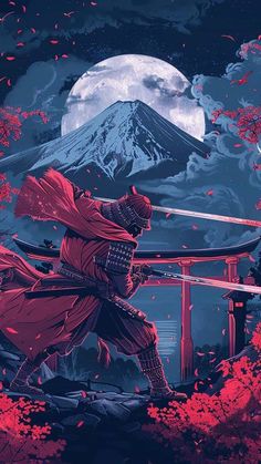 Samurai Warrior By _artsopolis iPhone Wallpaper HD