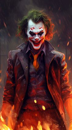Joker Evil Smile 4K iPhone Wallpaper HD