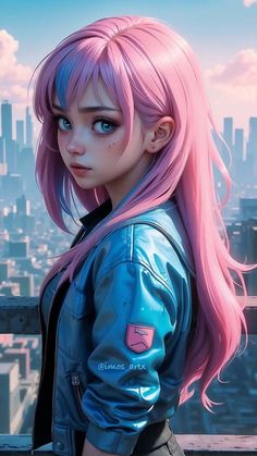 Anime Girl By imos_artx iPhone Wallpaper HD