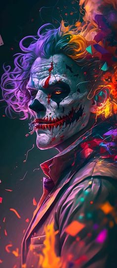 Joker Art iPhone Wallpaper HD