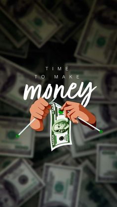 Time to Make Money iPhone Wallpaper HD