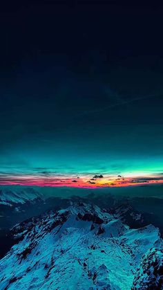 Sunrise from Mountains Amazing Sky iPhone Wallpaper