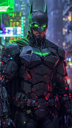 The Techno Batman By freiart_mjr