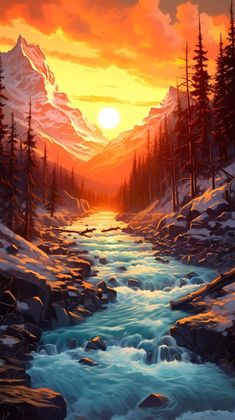 Sunrise Landscape