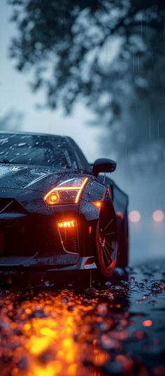 GTR Neon iPhone Wallpaper HD