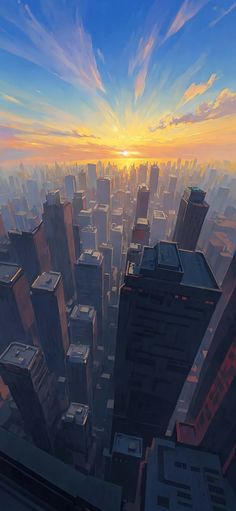 City Horizon iPhone Wallpaper HD