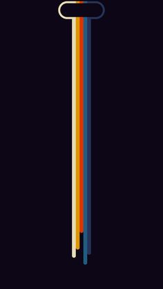 iPhone Dynamic Island Stripes Wallpaper