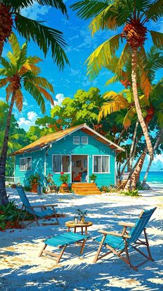 Summer Home Wallpaper