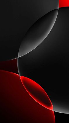 iPhone 16 Pro Red Black Wallpaper